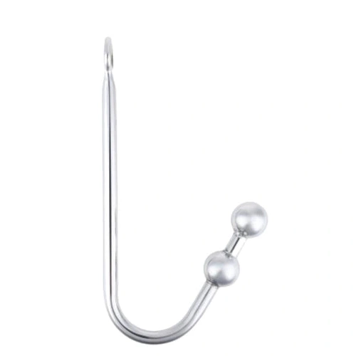 Hook Two Anal Balls Stainless Pleasurable Steel 4417 0822